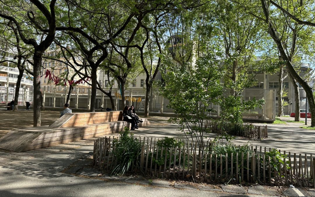 Aménagement transitoire de la place des Martyrs de la Résistance – Lyon 3e