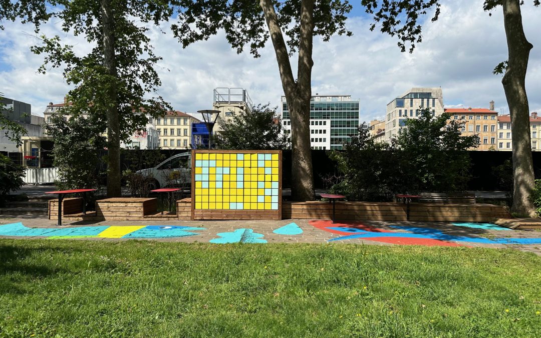 Aménagement transitoire de la Place du Lac – Lyon Part Dieu